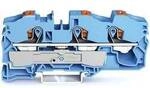 WAGO 2216-1304 Durchgangsklemme 12 mm Push-In-Klemme Blau 20 St.