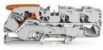 WAGO 2116-1301 Durchgangsklemme 12 mm Push-In-Klemme Grau 20 St. Piece
