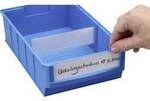 Allit 456597 Beschriftungsetiketten f&uuml;r Lagersichtboxen ProfiPlus ShelfBox Label B