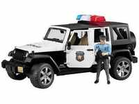 bruder Einsatzfahrzeug Modell Jeep Wrangler UR Polizei Fertigmodell PKW Modell