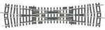 PIKO H0 H0 Piko A-Gleis 55224 Doppelkreuzungsweiche 239.07 mm 1 St.