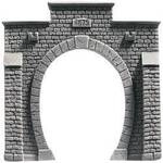NOCH 58041 PROFI plus H0 Tunnel-Portal 1gleisig Hartschaum-Fertigmodell, Unbemalt