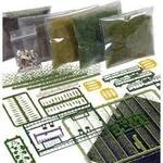 Busch 6043 Start-Set Bodengestaltung, Wald, Wiese