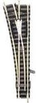 9178 N Fleischmann piccolo (mit Bettung) Weiche, links 111 mm 15 &deg; 430 mm 1 St.