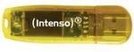 Intenso Rainbow Line USB-Stick 64 GB Orange (transparent) 3502490 USB-A (USB 2.0)