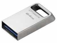 Kingston DataTraveler® Micro USB-Stick 64 GB Silber DTMC3G2/64GB USB 3.2 Gen 1