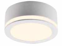 Heitronic LED-Aufbauleuchte LED LED fest eingebaut 10 W Warmweiß Weiß 27777