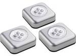M&uuml;ller-Licht 400136 Mobile Kleinleuchte 3er Set LED Silber