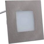 Heitronic 27693 LED-Einbauleuchte LED LED fest eingebaut 2 W Edelstahl (geb&uuml;rstet)