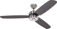 CASAFAN 9313215, CasaFan Night Flight BN Deckenventilator 65 W (&Oslash; x H) 132 cm...