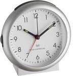 TFA Dostmann 98.1036 Funk Wecker Silber