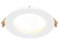 EVN EVN Lichttechnik LPRW123502 LED-Einbaupanel 9 W Warmweiß Weiß