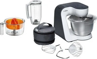 BOSCH HAUSHALT MUM50123, Bosch Haushalt Serie 4 K&uuml;chenmaschine 800 W Wei&szlig;,