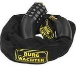 Burg W&auml;chter 280 C 90 BLACK Kettenschloss Schwarz Zahlenschloss 39010