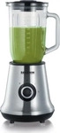 SEVERIN 3734-000, Severin SM 3734 Standmixer 500 W Edelstahl (geb&uuml;rstet), Schwarz