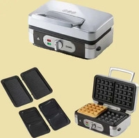 DOMO DO9136C, DOMO DO9136C Sandwich-Toaster Grillfunktion Silber, Schwarz