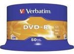 Verbatim 43548 DVD-R Rohling 4.7 GB 50 St. Spindel
