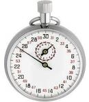 TFA Dostmann 38.1021 Stoppuhr analog Silber