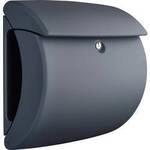 Burg W&auml;chter 35650 PEARL 886 Briefkasten Kunststoff Granit-Grau (matt)