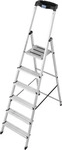KRAUSE 126344, Krause 126344 Aluminium Stufen-Stehleiter Arbeitsh&ouml;he (max.): 3.25 m