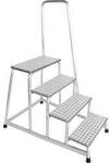 MUNK G&uuml;nzburger Steigtechnik 50044 Aluminium Treppe Arbeitsh&ouml;he (max.): 2.8 m