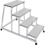 MUNK G&uuml;nzburger Steigtechnik 50010 Aluminium Treppe Arbeitsh&ouml;he (max.): 2.8 m