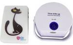 Cat & Hound Cat doorbell Haustier-T&uuml;rklingel Wei&szlig; 1 St. 1555328