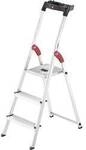 Hailo L60 StandardLine 8160-307 Aluminium Stufen-Stehleiter inkl. Werkzeugablage