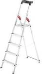 Hailo L60 StandardLine 8160-507 Aluminium Stufen-Stehleiter inkl. Werkzeugablage