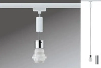 PAULMANN 95437, Paulmann Basic Pendel Hochvolt-Schienensystem-Leuchte Universell E27
