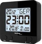 Techno Line WT235 sw Funk Wecker Schwarz Alarmzeiten 1