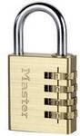 Master Lock P44298 Vorh&auml;ngeschloss 40 mm gleichschlie&szlig;end Gold, Silber