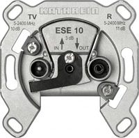 KATHREIN 274233, Kathrein ESE 10 Antennendose BK, SAT, TV, UKW Schraubbefestigung,