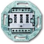 ABB 0242/04 Telefondose Schraubbefestigung Wei&szlig;, Reinwei&szlig; (RAL 9010)