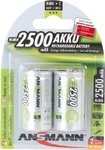 ANSMANN 5030912, Ansmann maxE HR14 Baby (C)-Akku NiMH 2500 mAh 1.2 V 2 St.