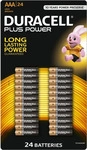 DURACELL MN2400 CP24, Duracell Plus Power Micro (AAA)-Batterie Alkali-Mangan 1.5 V 24