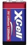 XCell CR9V/P 9 V Block-Batterie Lithium 1200 9 V 1 St. 131347
