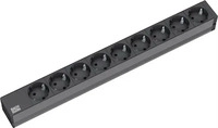 BACHMANN 333.506, Bachmann 333.506 19 Zoll Netzwerkschrank-Steckdosenleiste 1 HE