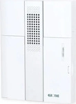 GROTHE 43150, Grothe 43150 Gong 8 - 12 V 83 dBA Wei&szlig;, Silber