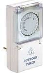 AS Schwabe 24031 Steckdosen-Zeitschaltuhr analog Tagesprogramm 3500 W IP44