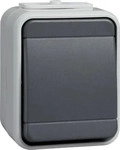 ELSO 442109, ELSO 442109 ELSO Taster 442109 10A AquaTop licht/basaltgrau Taster Aqua
