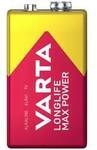 Varta LONGLIFE Max Power 9V Bli 1 9 V Block-Batterie Alkali-Mangan 640 mAh 9 V 1 St.