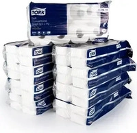 TORK 110316, TORK Toilettenpapier T4-System Kleinrollen ToilettPapier weich 3-lag T4