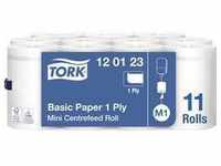TORK Standard-Papierwischtücher mit Innenabrollung Weiß M1, kosteneffiziente