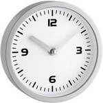 TFA Dostmann 60.3012 Quarz Wanduhr 16 cm x 160 mm x 45 mm Silber