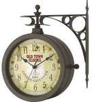 TFA Dostmann 603011 Quarz Wanduhr 20.5 cm x 29 cm x 29.5 cm x 9 cm Antik,...