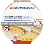 tesa SLIM 55714-00000-00 Montageband tesa&reg; Powerbond Wei&szlig; (L x B) 5 m x 9 mm 2 St.