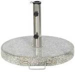 Siena Garden 506044 Granitst&auml;nder Rund 30kg, (&Oslash;xH) 50x5.5 cm