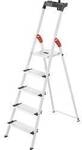 Hailo L80 ComfortLine 8040-507 Aluminium Stufen-Stehleiter inkl. Werkzeugablage
