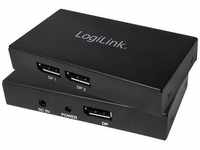 LOGILINK CV0090, LogiLink 2 Port DisplayPort-Splitter Ultra HD-fähig 3840 x 2160